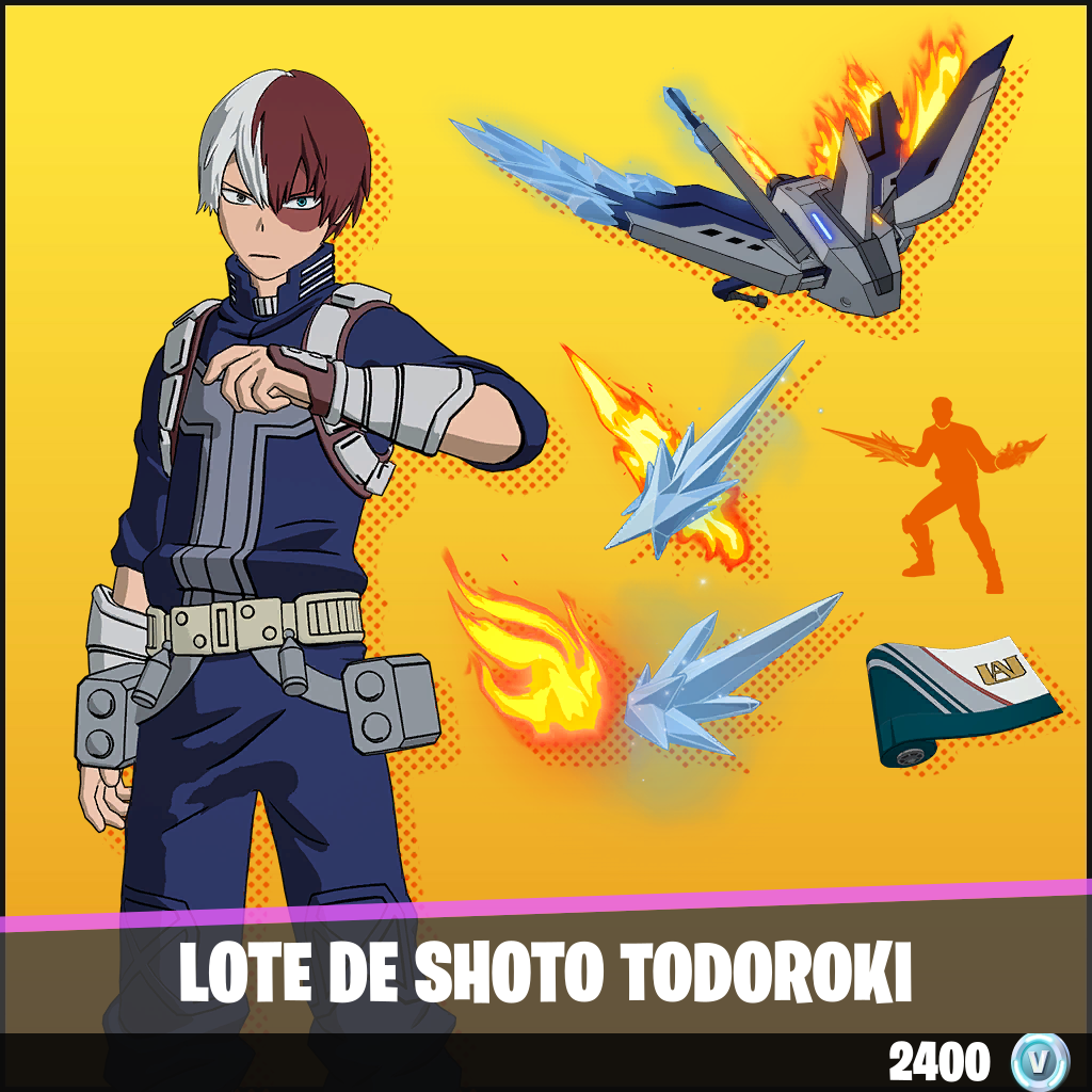 Lote de Shoto Todoroki